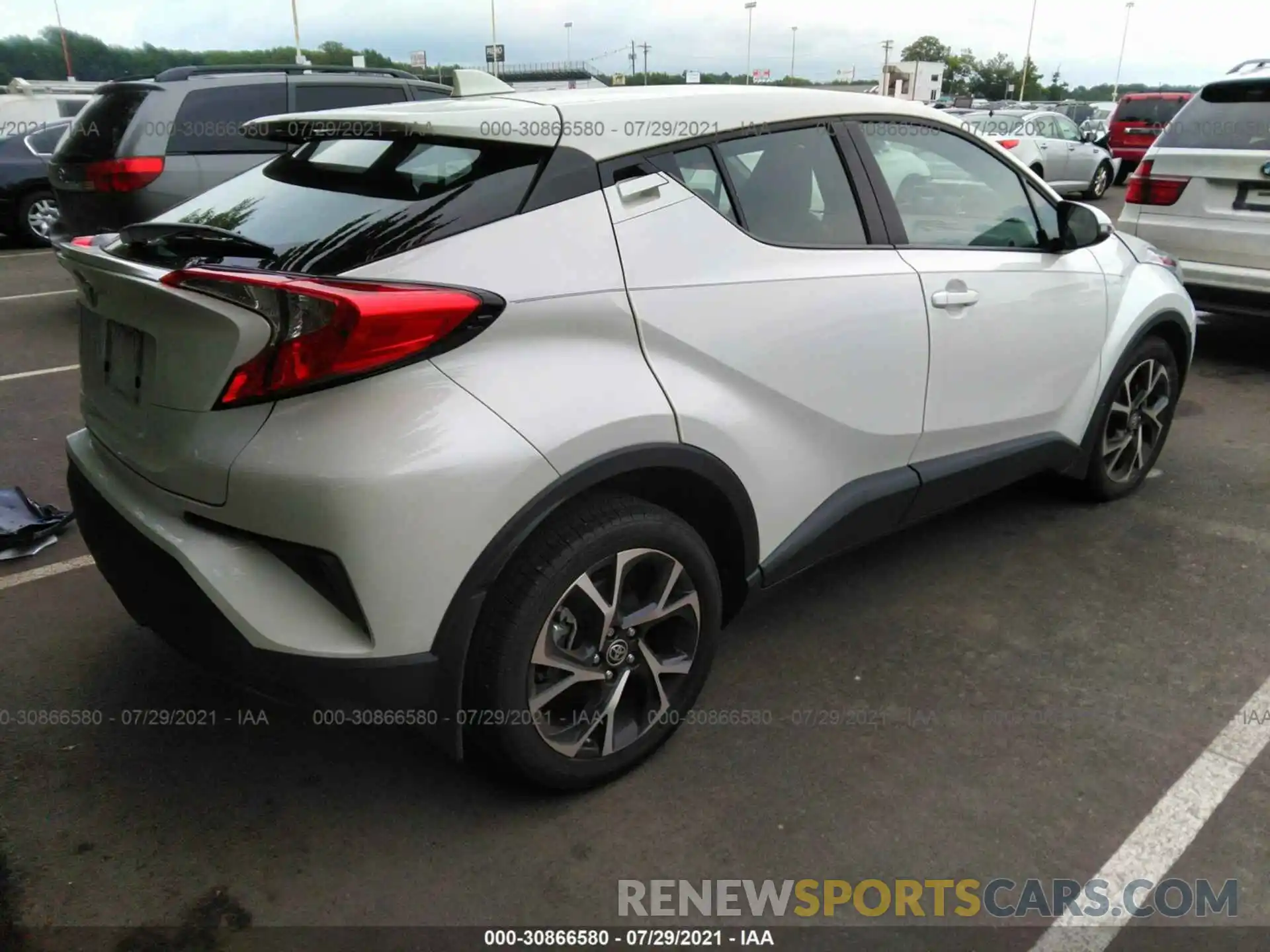 4 Photograph of a damaged car NMTKHMBX7MR119829 TOYOTA C-HR 2021