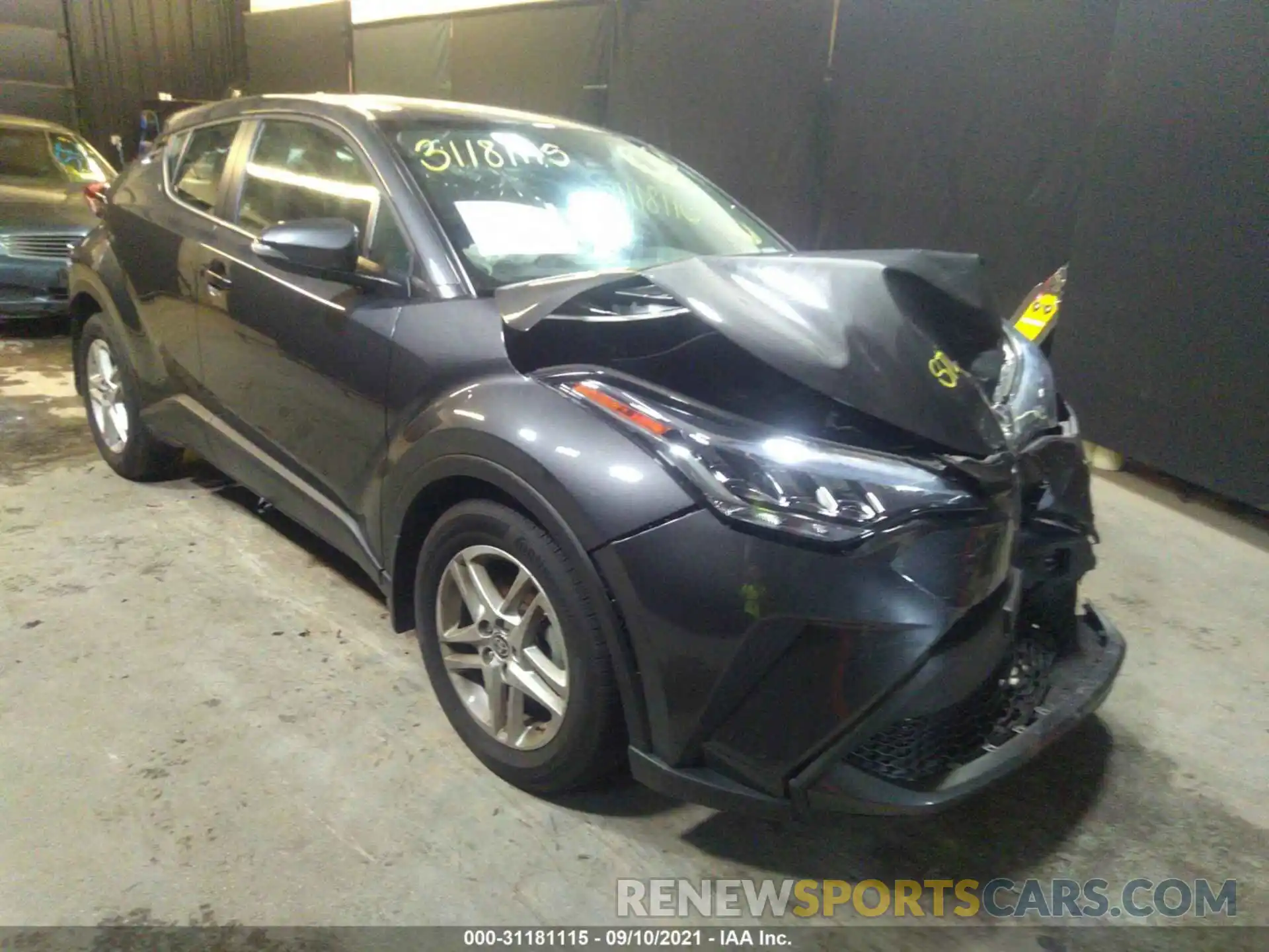 1 Photograph of a damaged car NMTKHMBX7MR119880 TOYOTA C-HR 2021