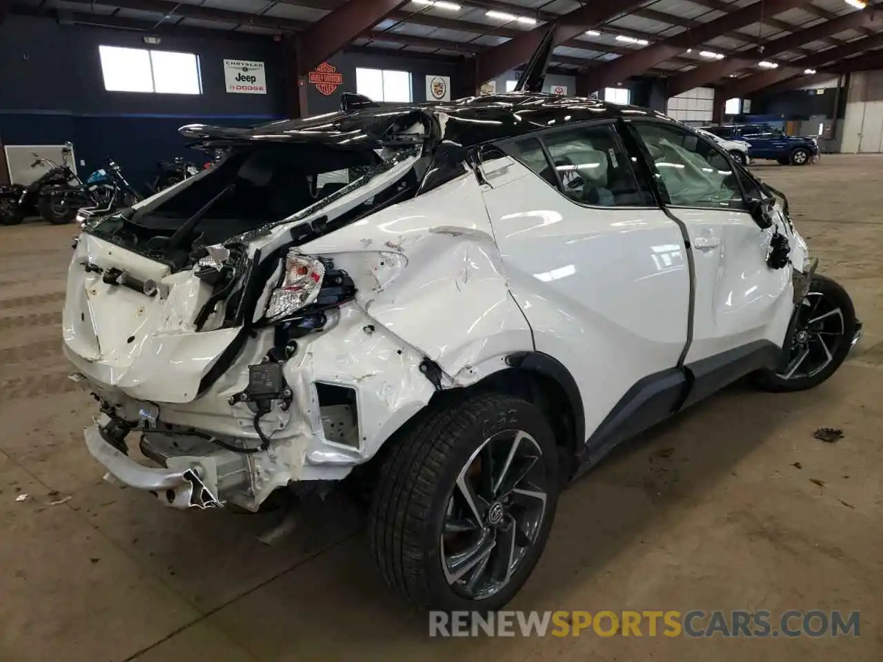 4 Photograph of a damaged car NMTKHMBX7MR120964 TOYOTA C-HR 2021