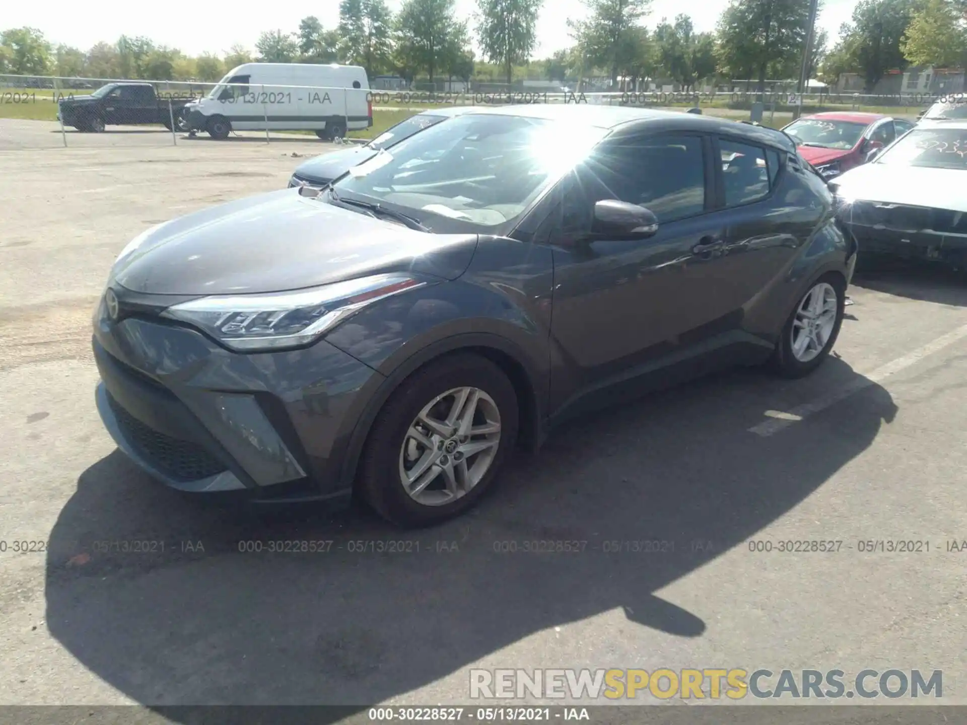 2 Photograph of a damaged car NMTKHMBX7MR122553 TOYOTA C-HR 2021