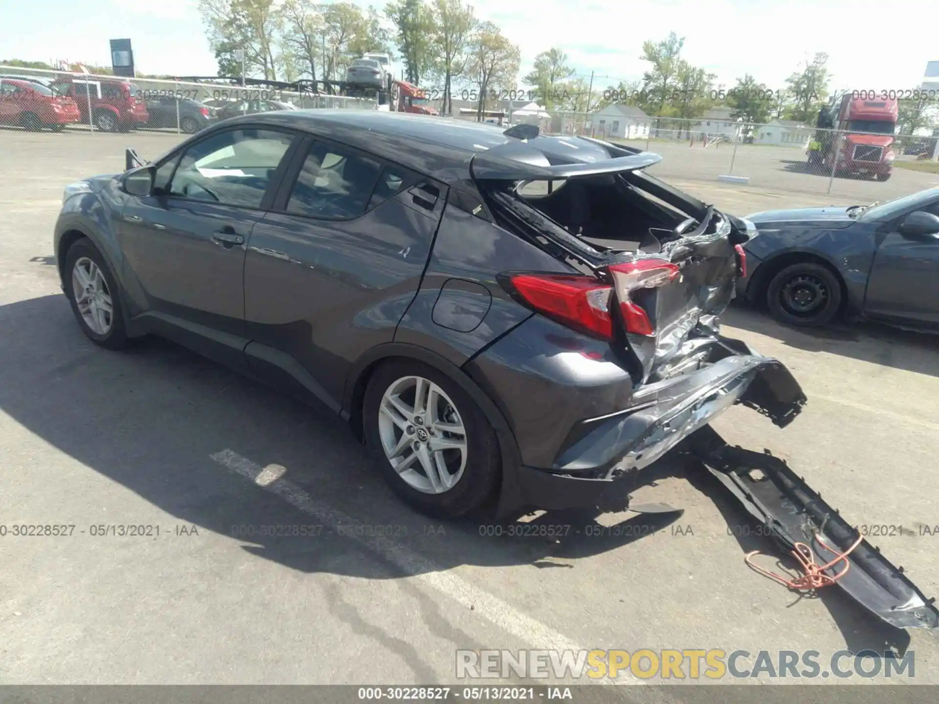 3 Photograph of a damaged car NMTKHMBX7MR122553 TOYOTA C-HR 2021