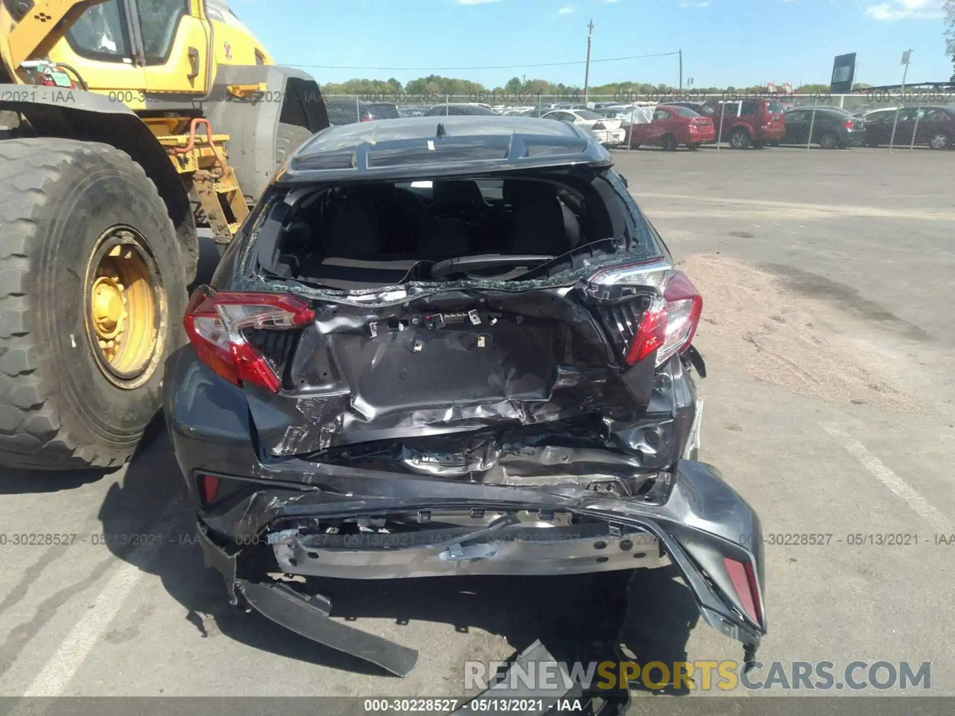 6 Photograph of a damaged car NMTKHMBX7MR122553 TOYOTA C-HR 2021