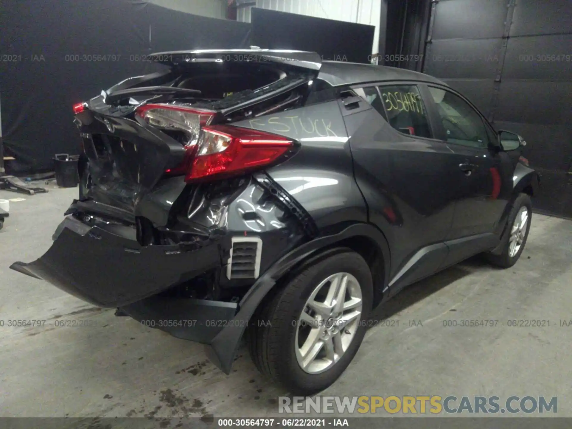 4 Photograph of a damaged car NMTKHMBX7MR122634 TOYOTA C-HR 2021