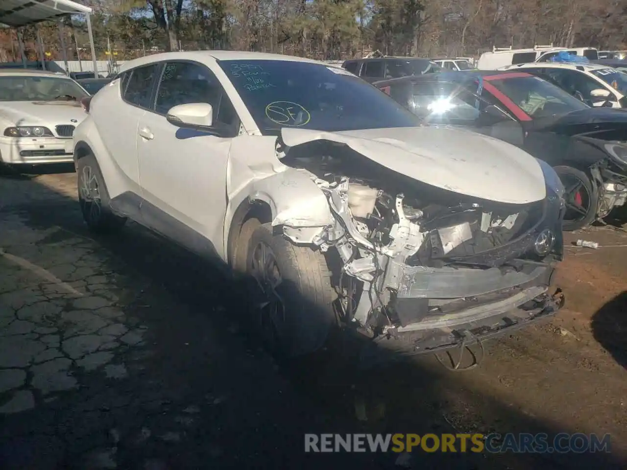 1 Photograph of a damaged car NMTKHMBX7MR123881 TOYOTA C-HR 2021