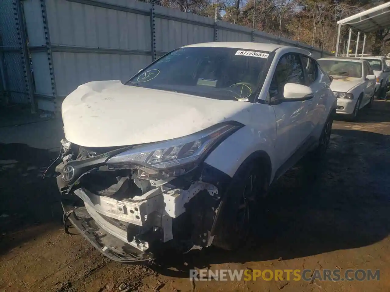 2 Photograph of a damaged car NMTKHMBX7MR123881 TOYOTA C-HR 2021