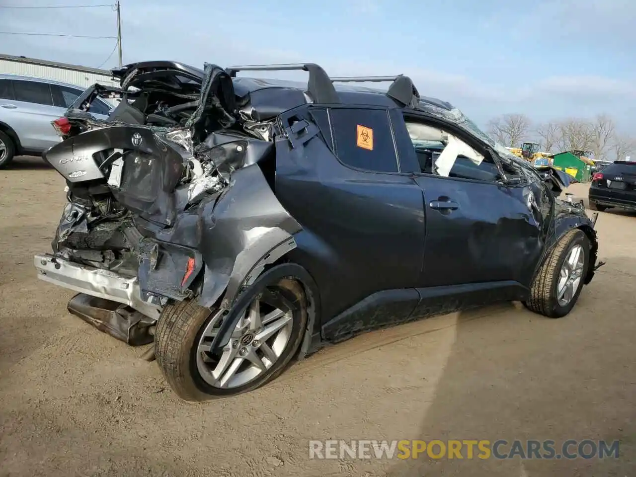 3 Photograph of a damaged car NMTKHMBX7MR127073 TOYOTA C-HR 2021