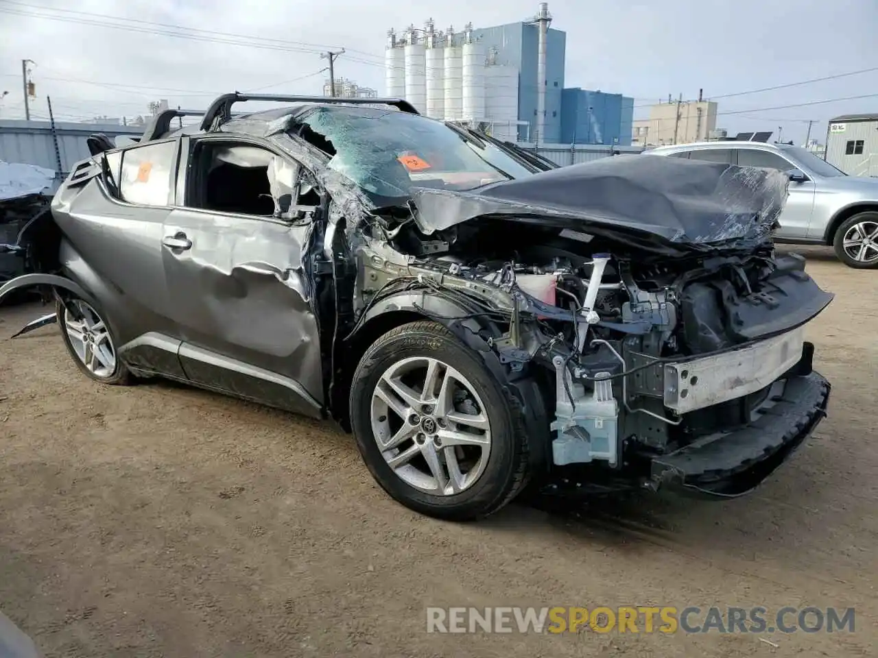 4 Photograph of a damaged car NMTKHMBX7MR127073 TOYOTA C-HR 2021