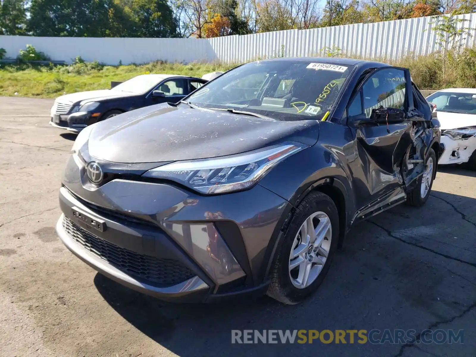 2 Photograph of a damaged car NMTKHMBX7MR128367 TOYOTA C-HR 2021