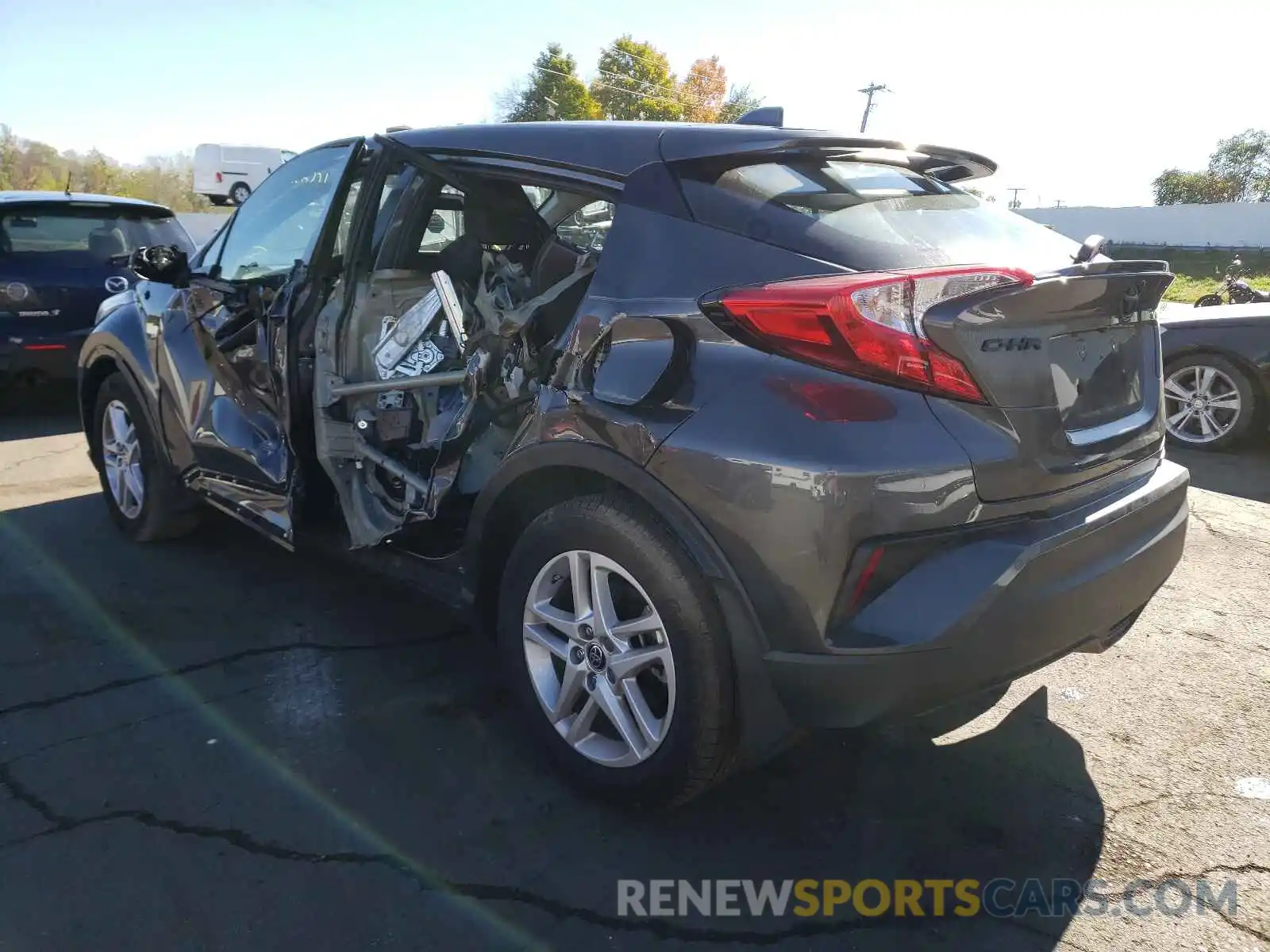 3 Photograph of a damaged car NMTKHMBX7MR128367 TOYOTA C-HR 2021