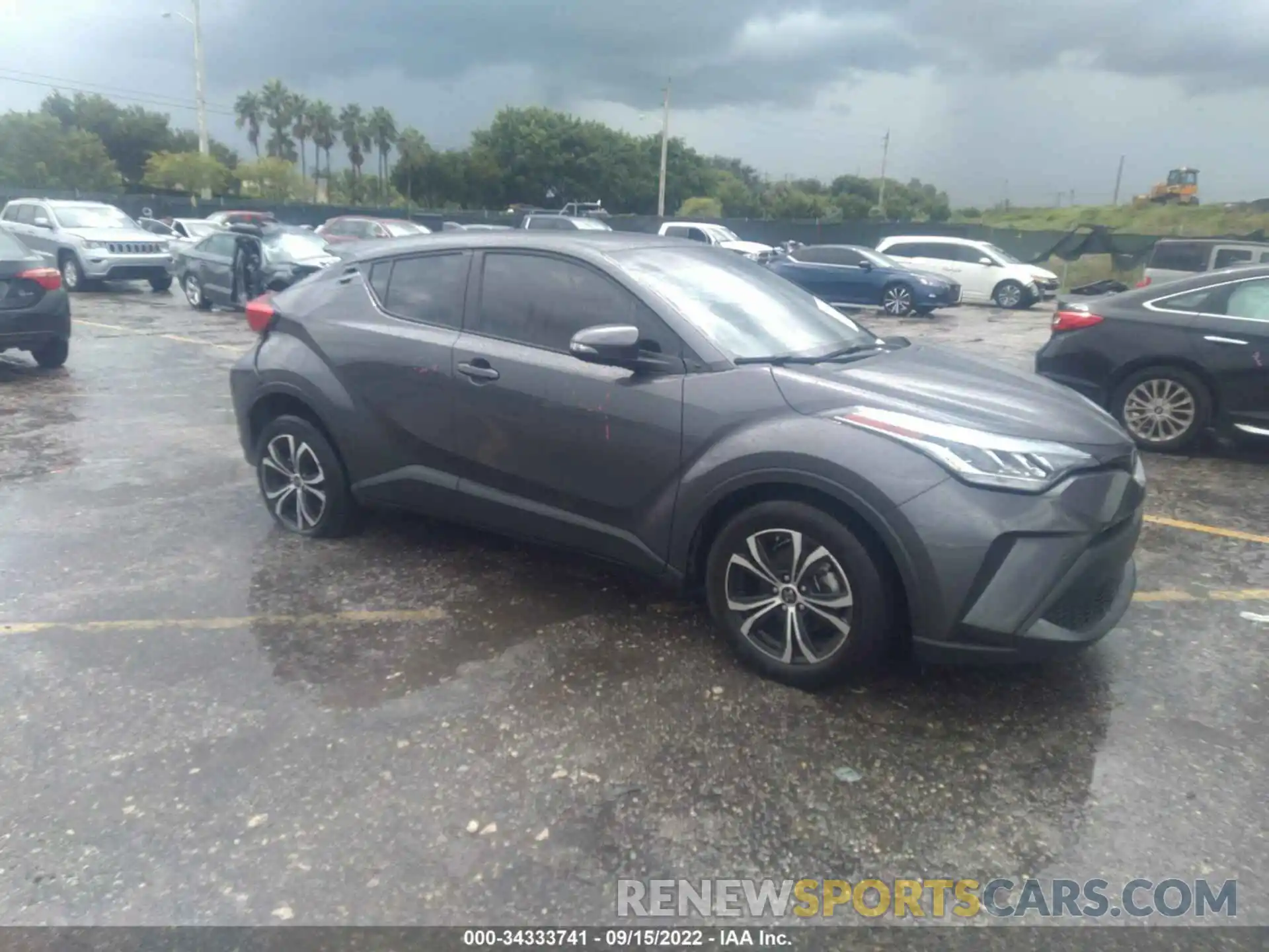 1 Photograph of a damaged car NMTKHMBX7MR128479 TOYOTA C-HR 2021