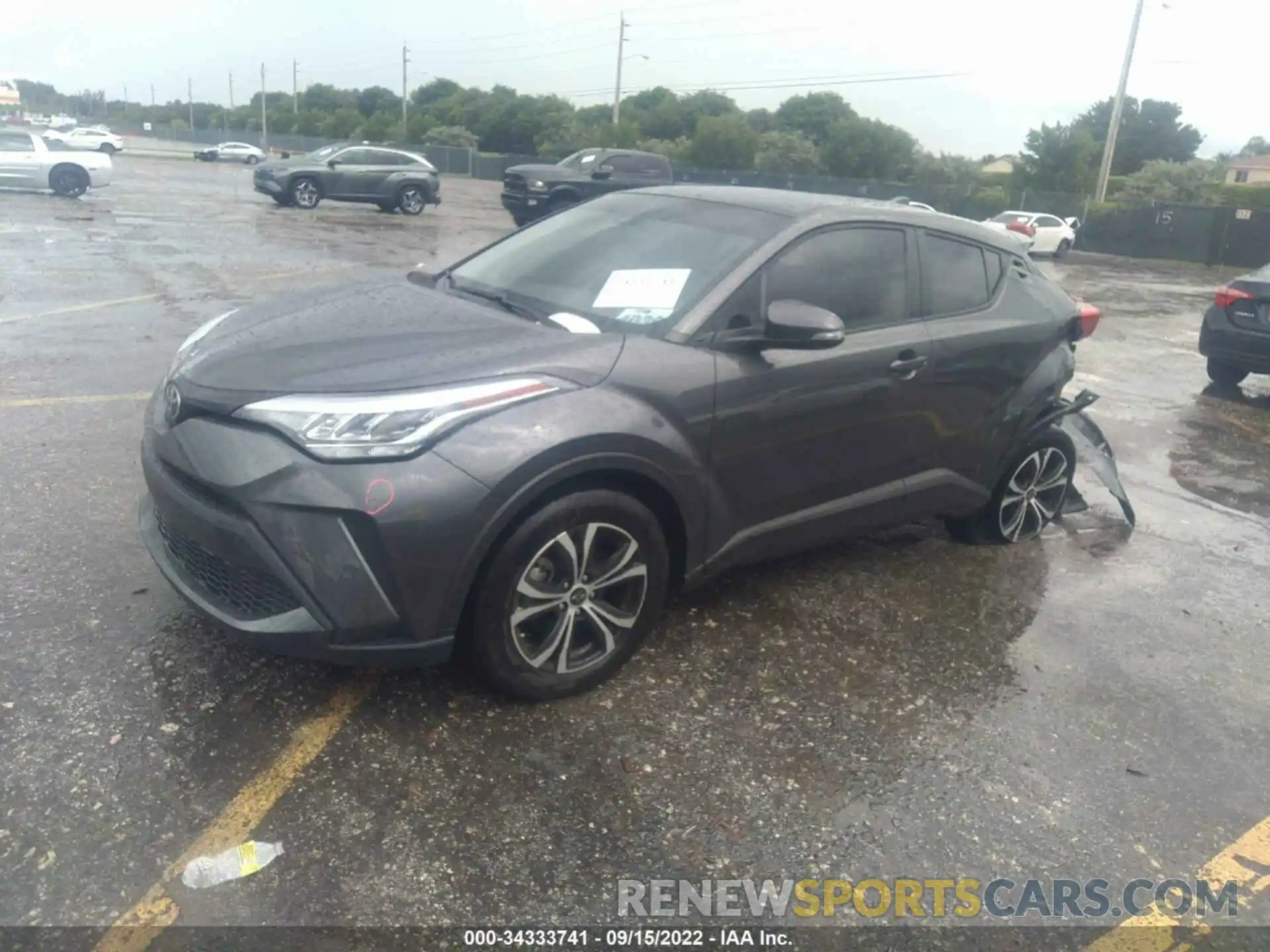 2 Photograph of a damaged car NMTKHMBX7MR128479 TOYOTA C-HR 2021