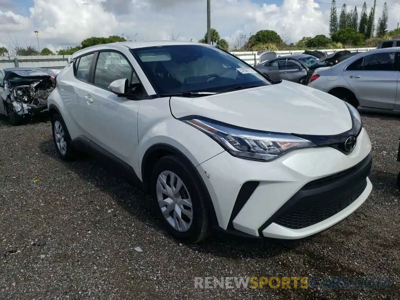 1 Photograph of a damaged car NMTKHMBX7MR129146 TOYOTA C-HR 2021