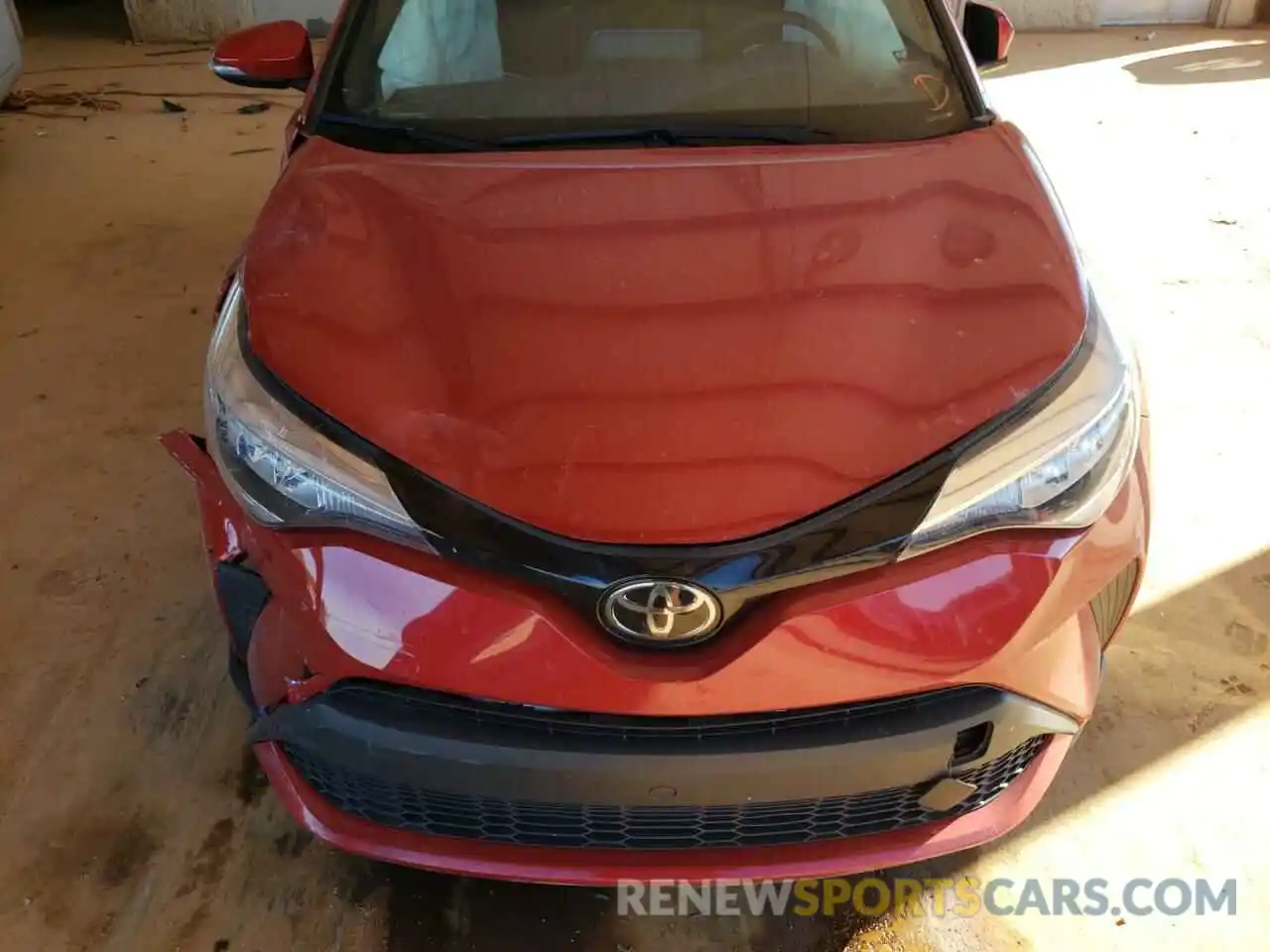 7 Photograph of a damaged car NMTKHMBX7MR130071 TOYOTA C-HR 2021