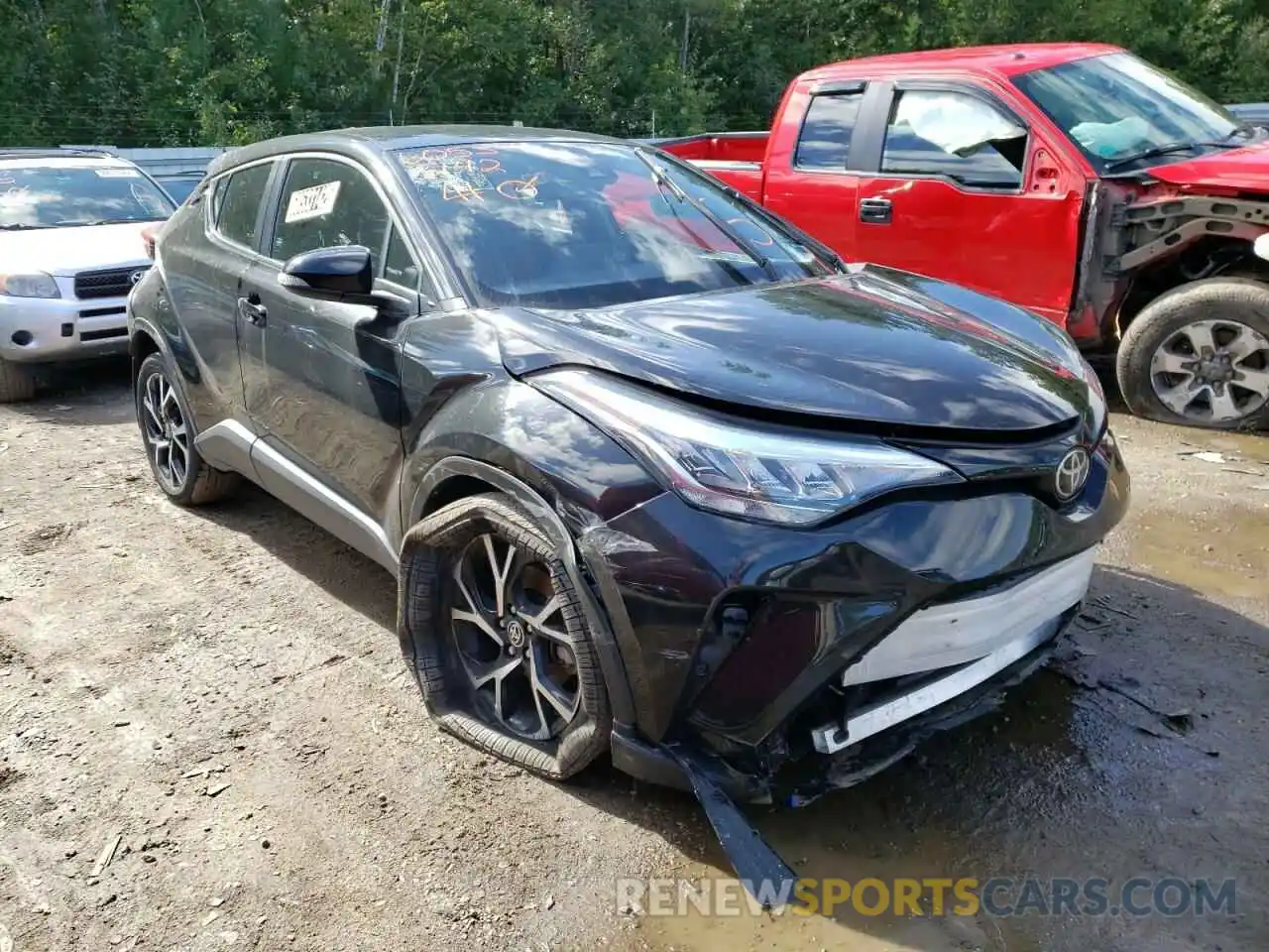 1 Photograph of a damaged car NMTKHMBX7MR133116 TOYOTA C-HR 2021