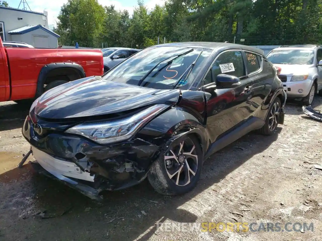 2 Photograph of a damaged car NMTKHMBX7MR133116 TOYOTA C-HR 2021