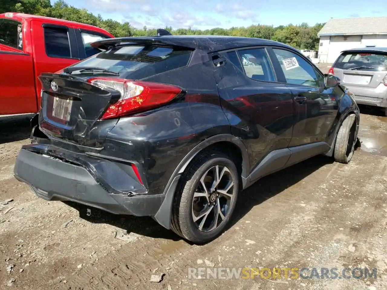 4 Photograph of a damaged car NMTKHMBX7MR133116 TOYOTA C-HR 2021