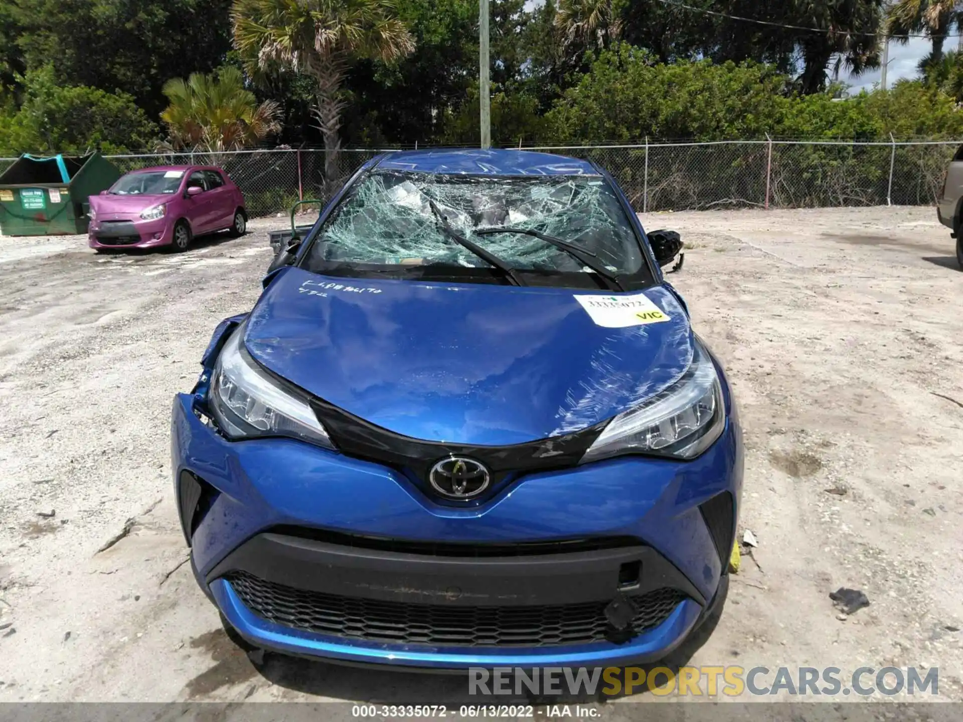 6 Photograph of a damaged car NMTKHMBX7MR134427 TOYOTA C-HR 2021