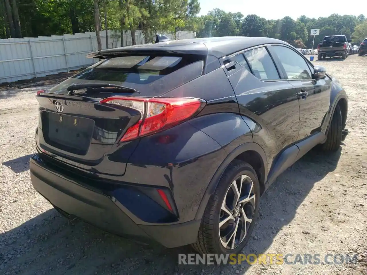 4 Photograph of a damaged car NMTKHMBX7MR136453 TOYOTA C-HR 2021