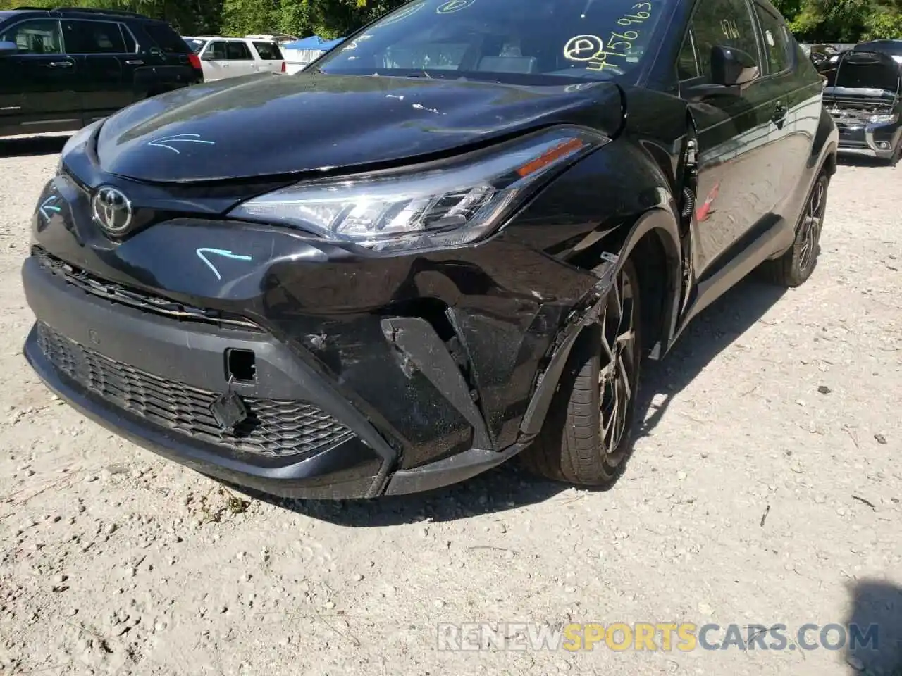 9 Photograph of a damaged car NMTKHMBX7MR136453 TOYOTA C-HR 2021