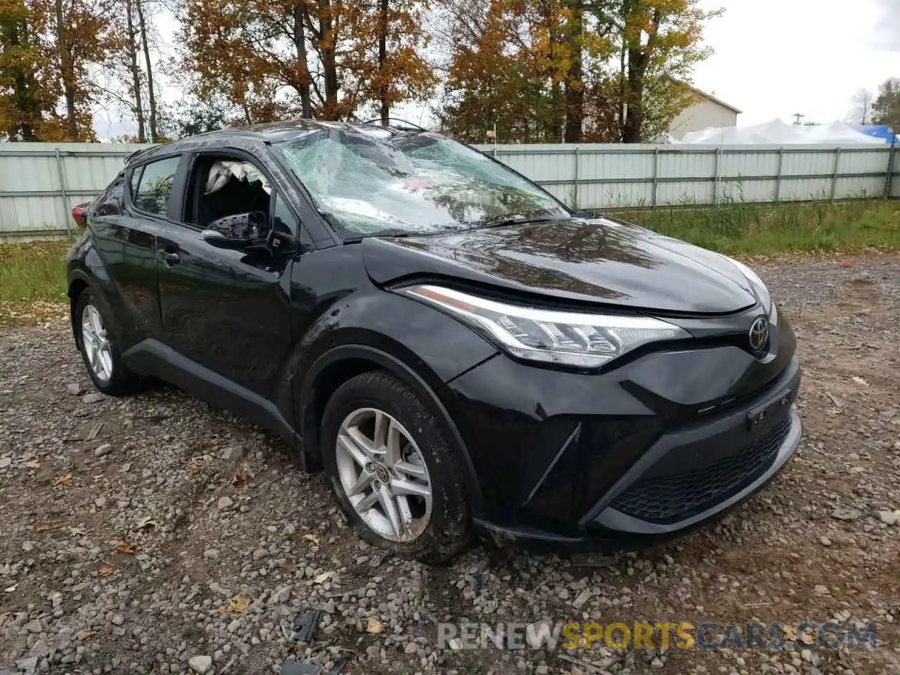 1 Photograph of a damaged car NMTKHMBX7MR137814 TOYOTA C-HR 2021