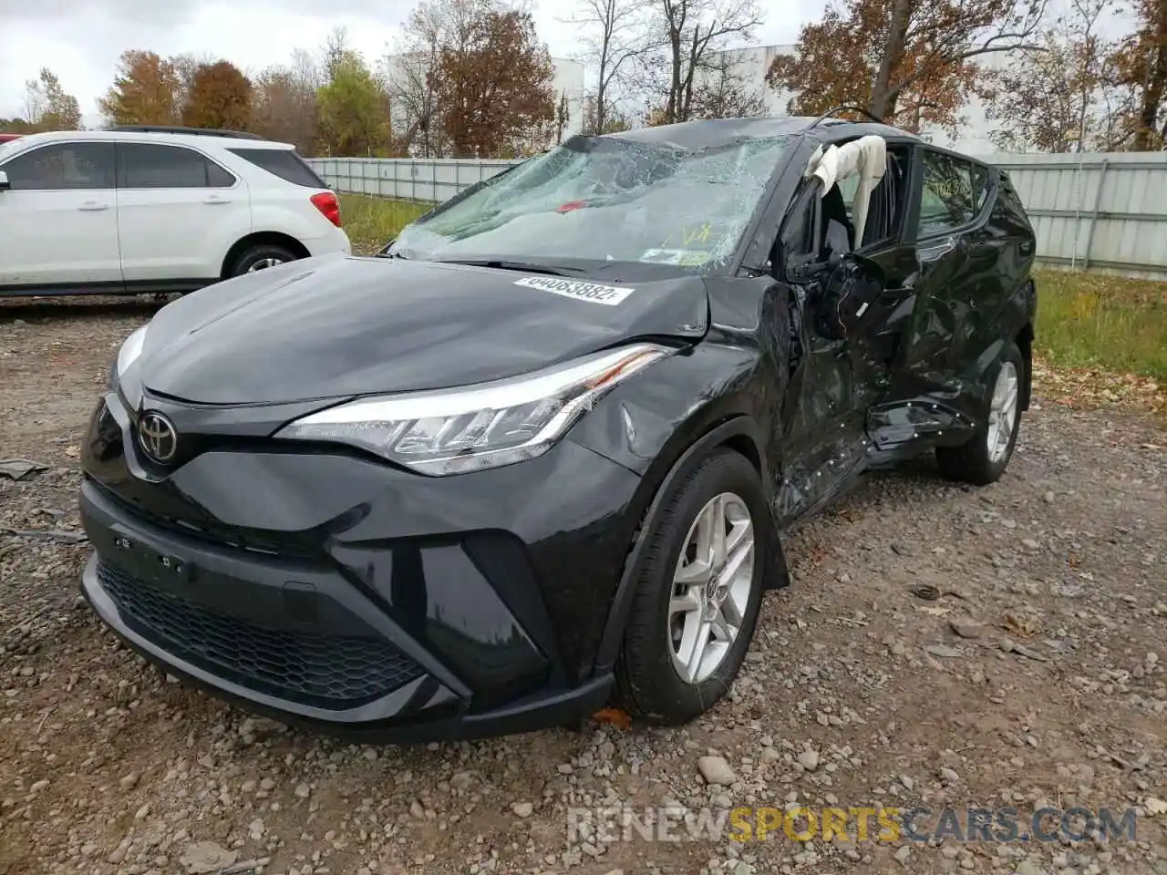 2 Photograph of a damaged car NMTKHMBX7MR137814 TOYOTA C-HR 2021