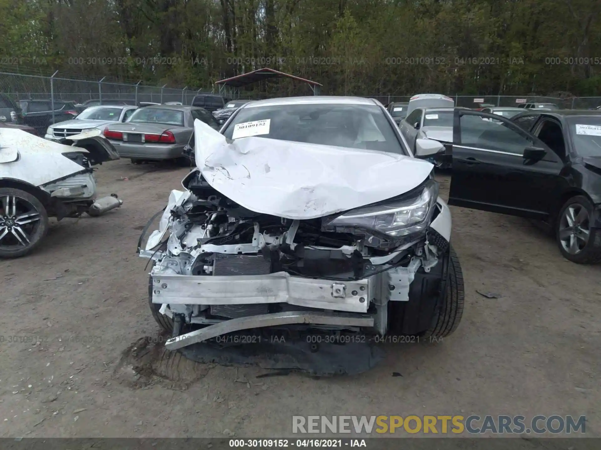 6 Photograph of a damaged car NMTKHMBX8MR119788 TOYOTA C-HR 2021