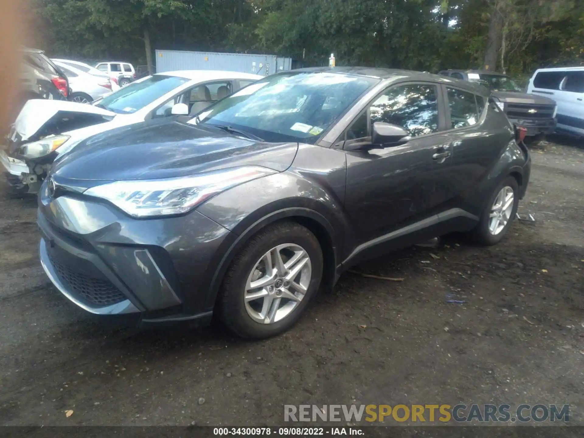 2 Photograph of a damaged car NMTKHMBX8MR119970 TOYOTA C-HR 2021