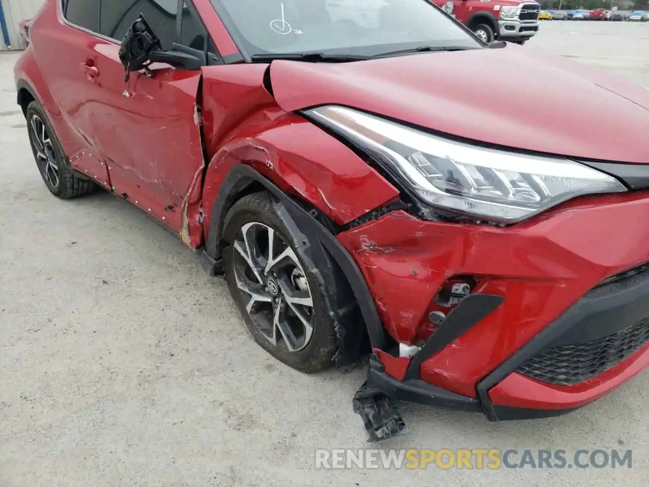 9 Photograph of a damaged car NMTKHMBX8MR120066 TOYOTA C-HR 2021