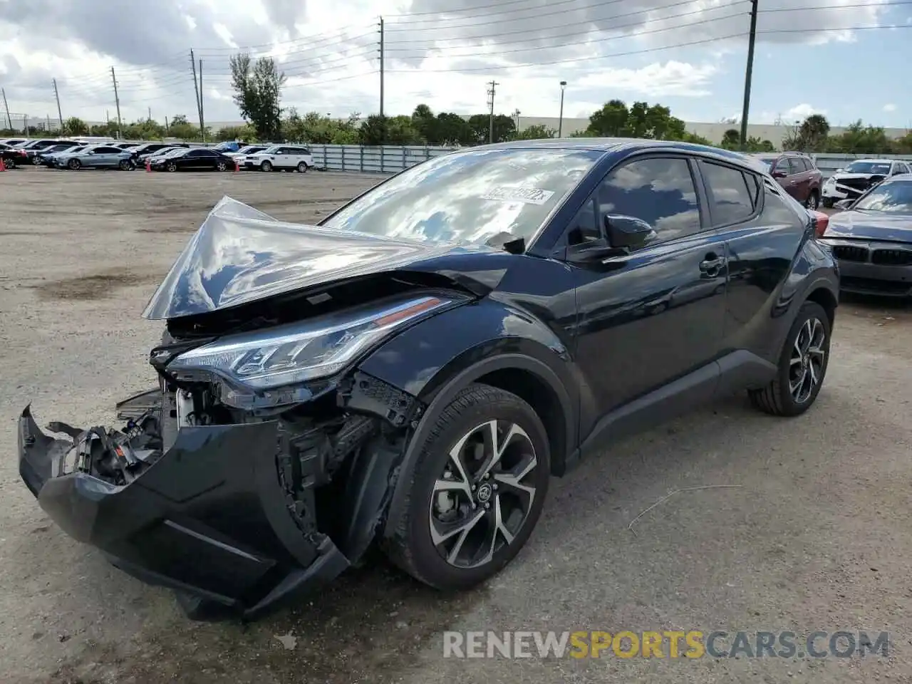 2 Photograph of a damaged car NMTKHMBX8MR122139 TOYOTA C-HR 2021