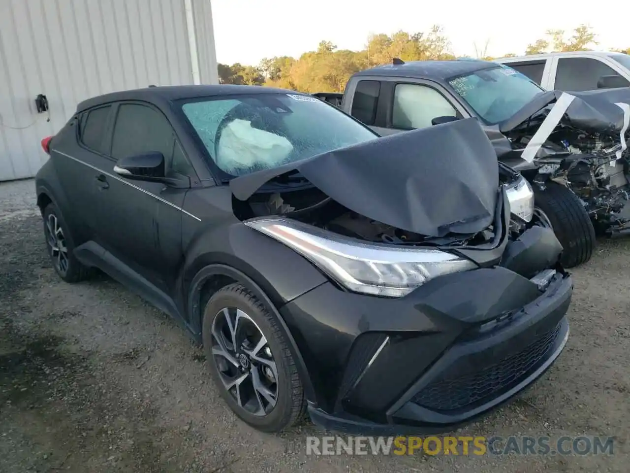 1 Photograph of a damaged car NMTKHMBX8MR122142 TOYOTA C-HR 2021