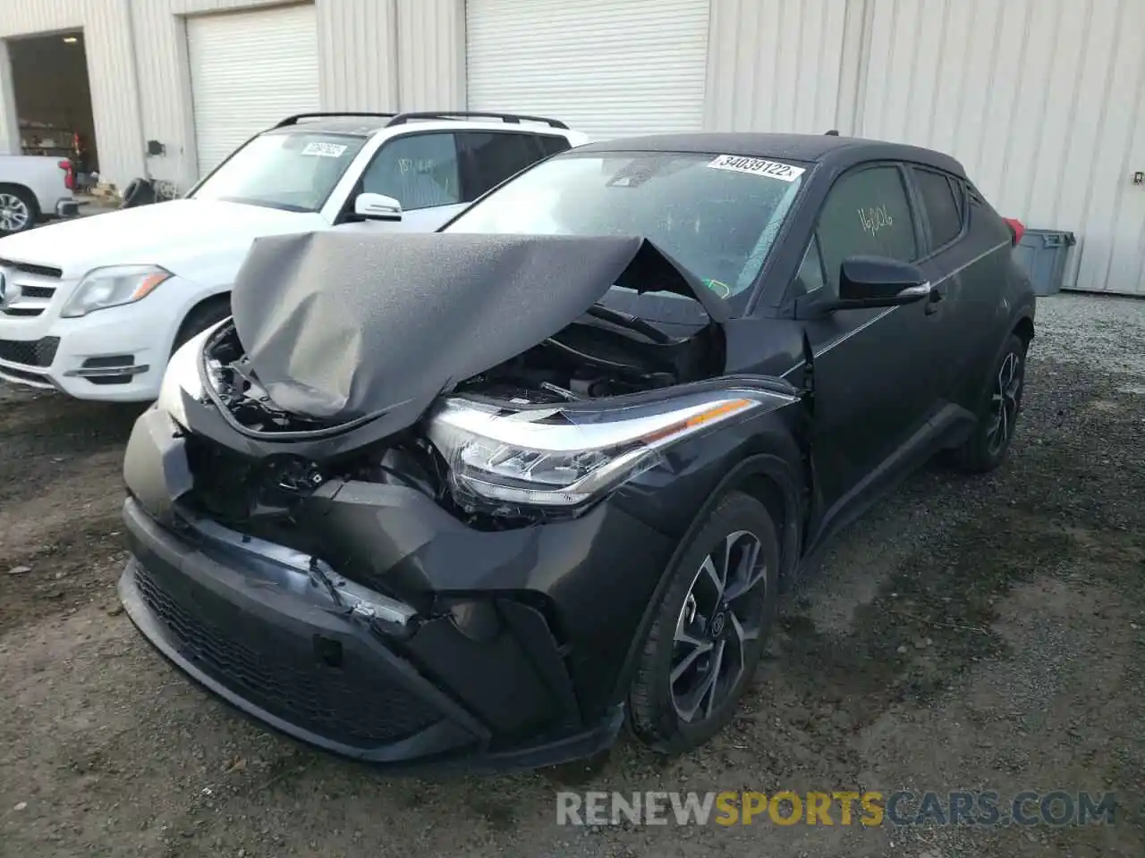 2 Photograph of a damaged car NMTKHMBX8MR122142 TOYOTA C-HR 2021