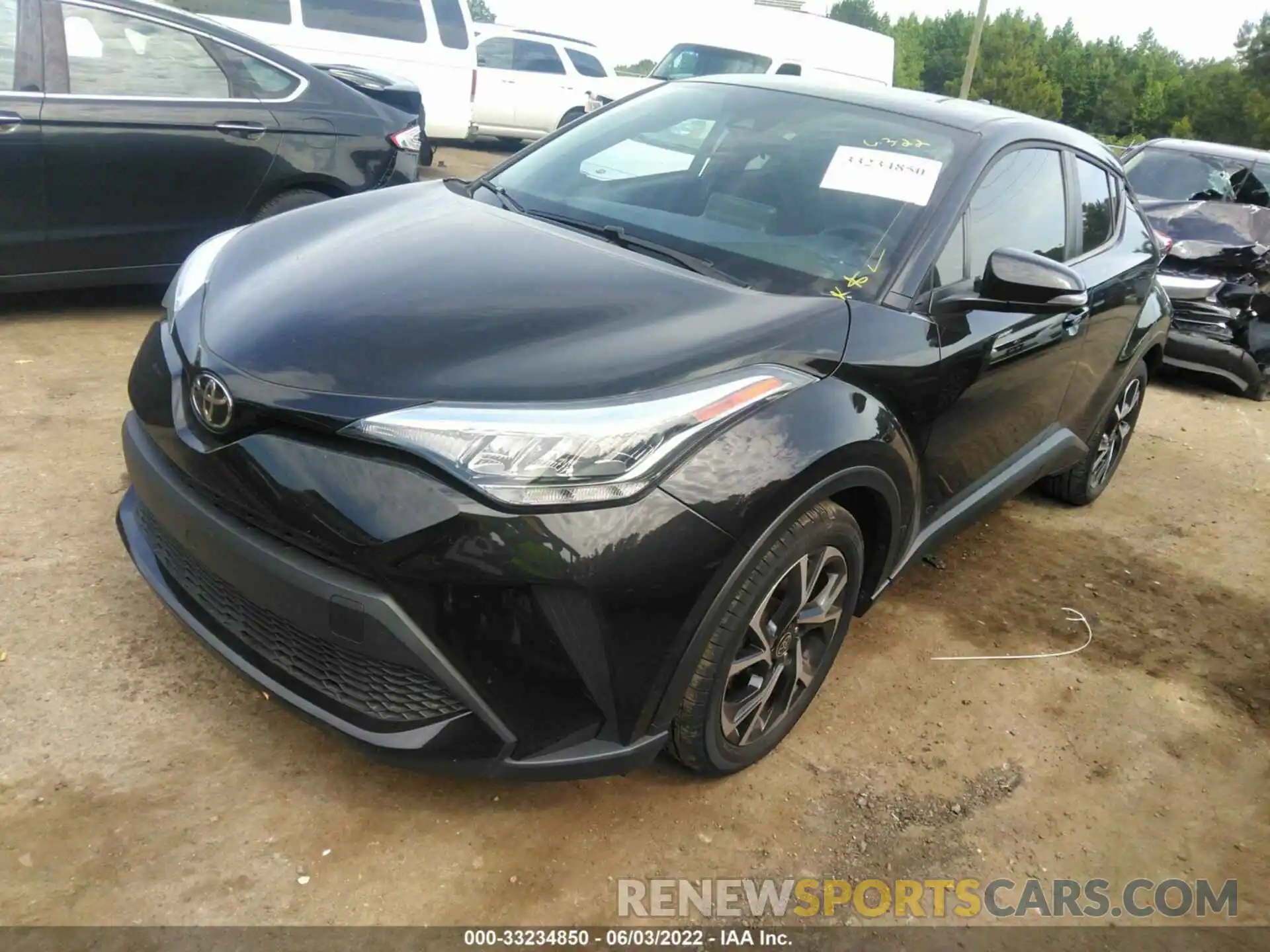 2 Photograph of a damaged car NMTKHMBX8MR122464 TOYOTA C-HR 2021