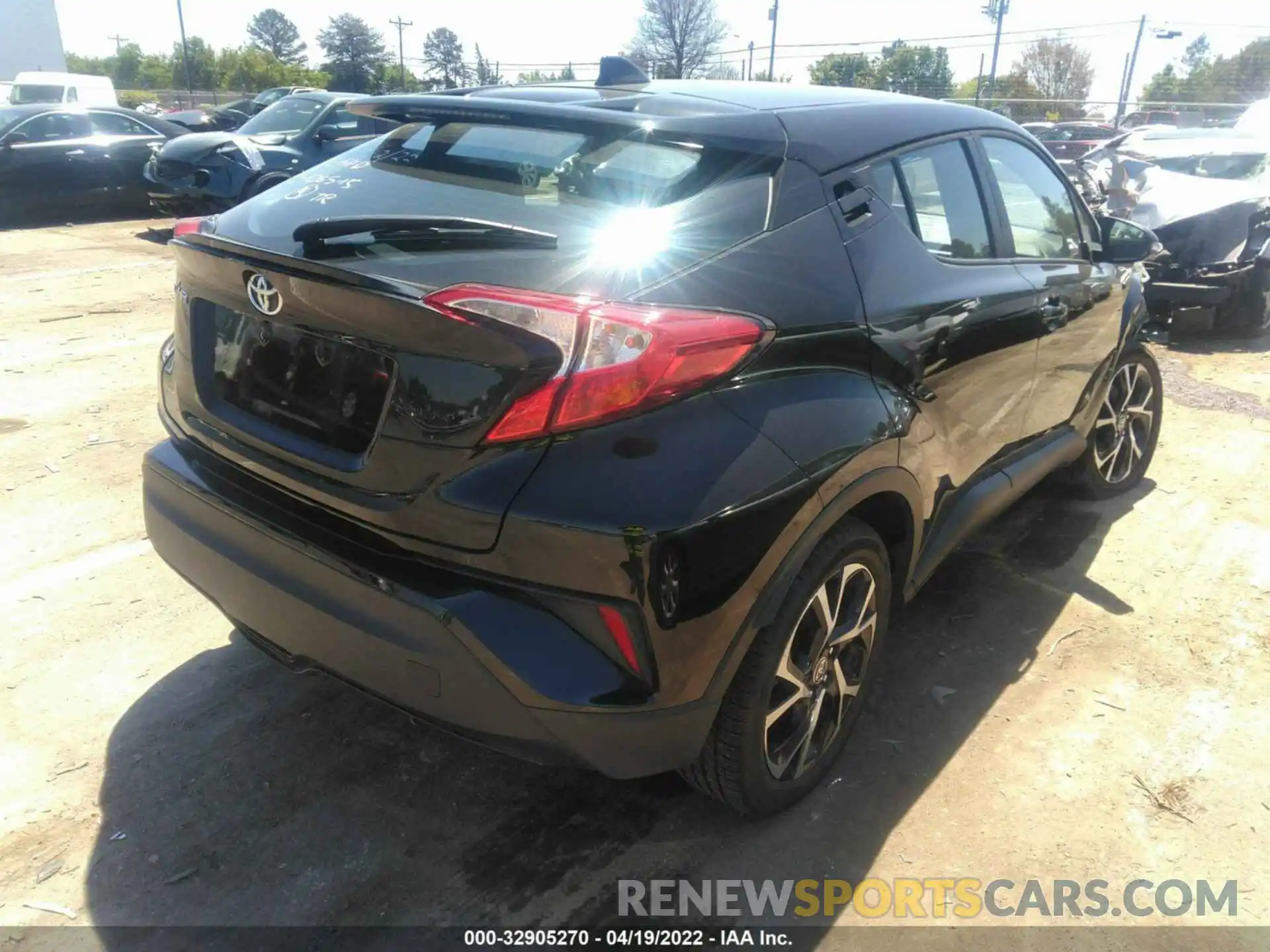 4 Photograph of a damaged car NMTKHMBX8MR123467 TOYOTA C-HR 2021