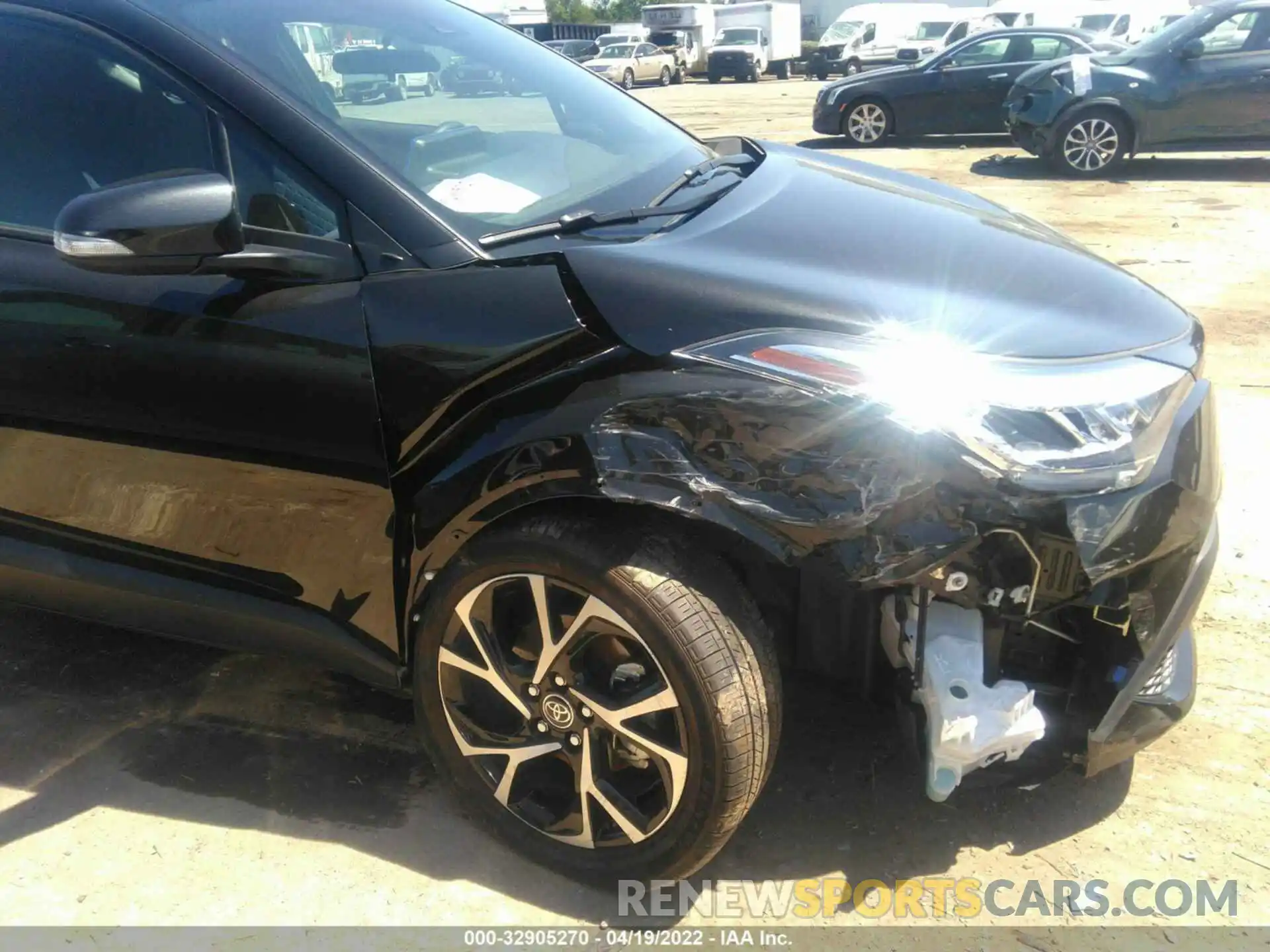 6 Photograph of a damaged car NMTKHMBX8MR123467 TOYOTA C-HR 2021