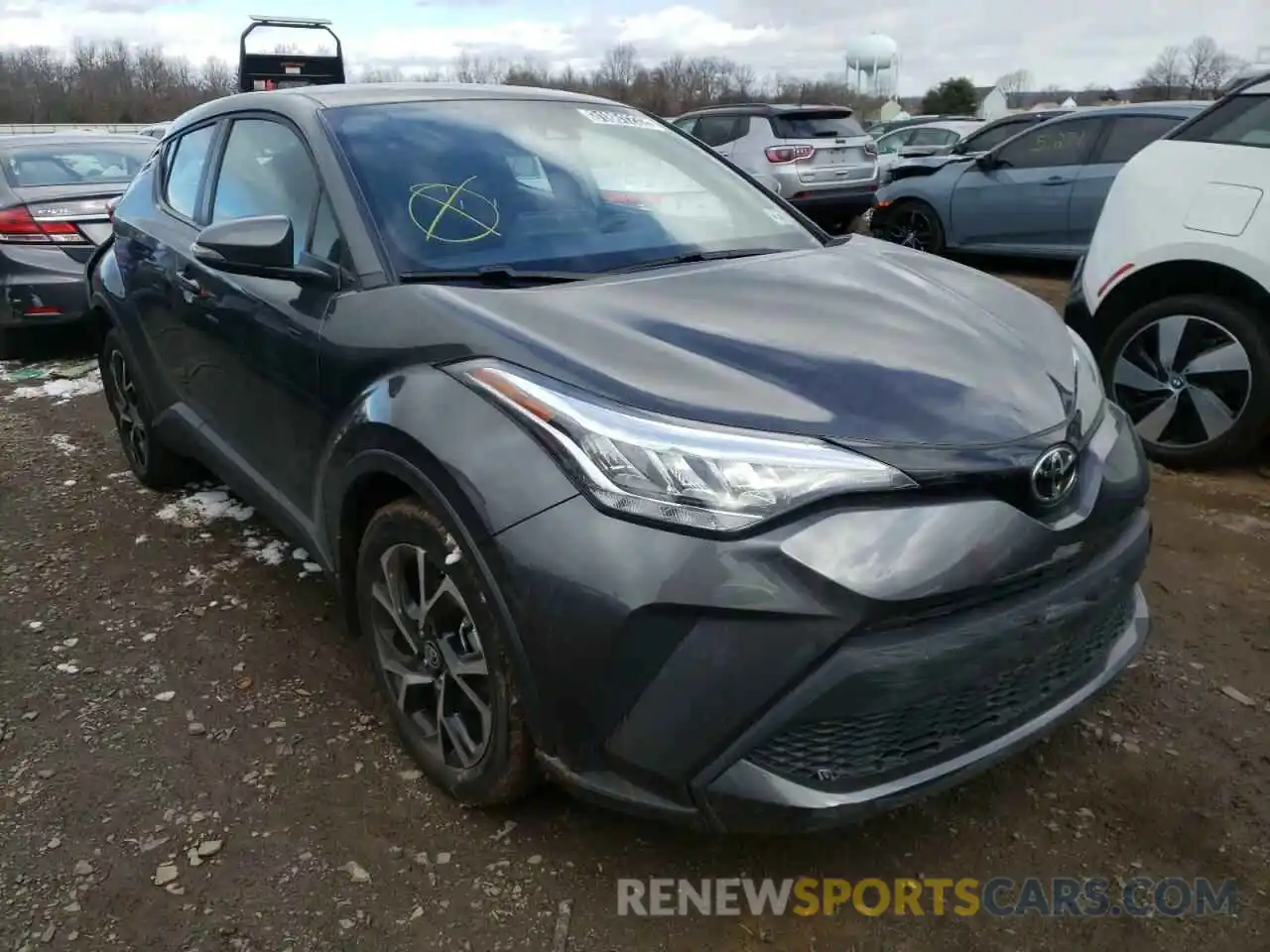 1 Photograph of a damaged car NMTKHMBX8MR123694 TOYOTA C-HR 2021