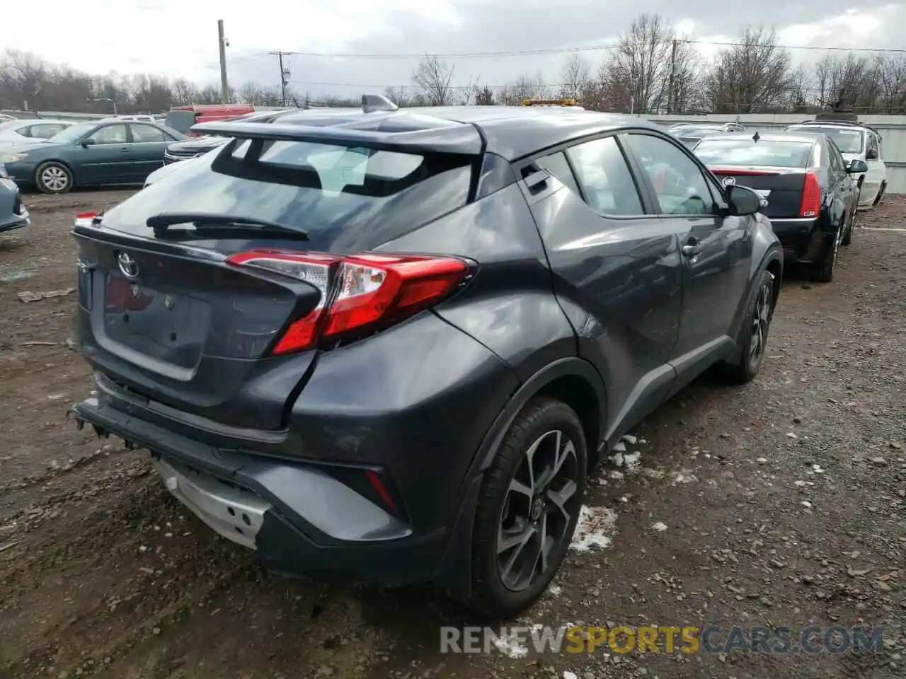 4 Photograph of a damaged car NMTKHMBX8MR123694 TOYOTA C-HR 2021