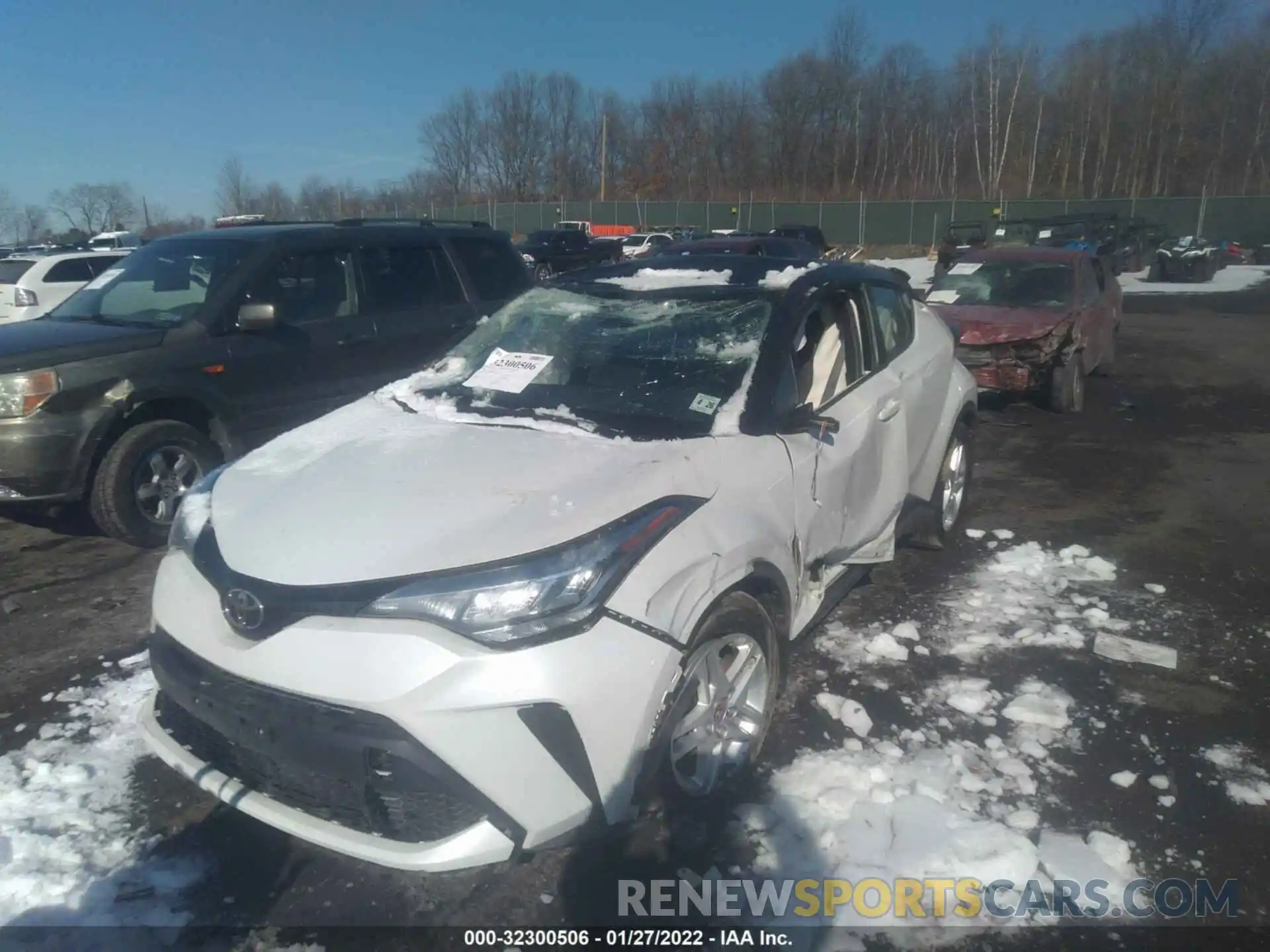 6 Photograph of a damaged car NMTKHMBX8MR124070 TOYOTA C-HR 2021