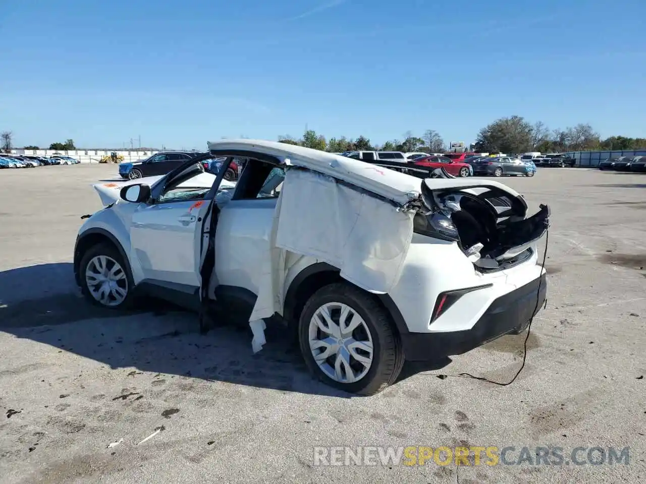 2 Photograph of a damaged car NMTKHMBX8MR124084 TOYOTA C-HR 2021