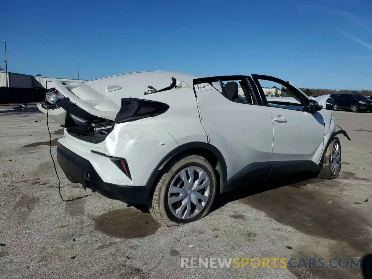 3 Photograph of a damaged car NMTKHMBX8MR124084 TOYOTA C-HR 2021