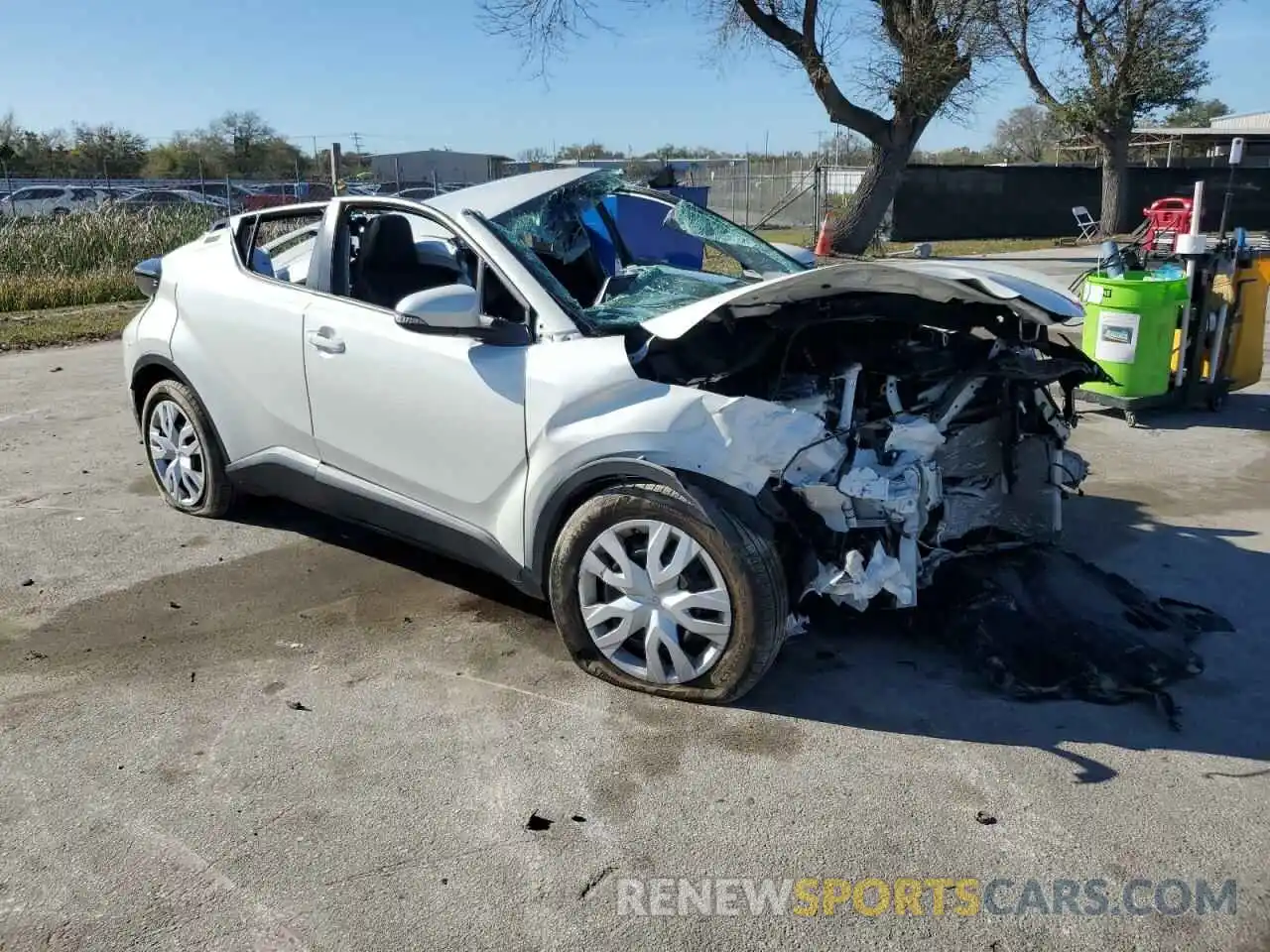 4 Photograph of a damaged car NMTKHMBX8MR124084 TOYOTA C-HR 2021