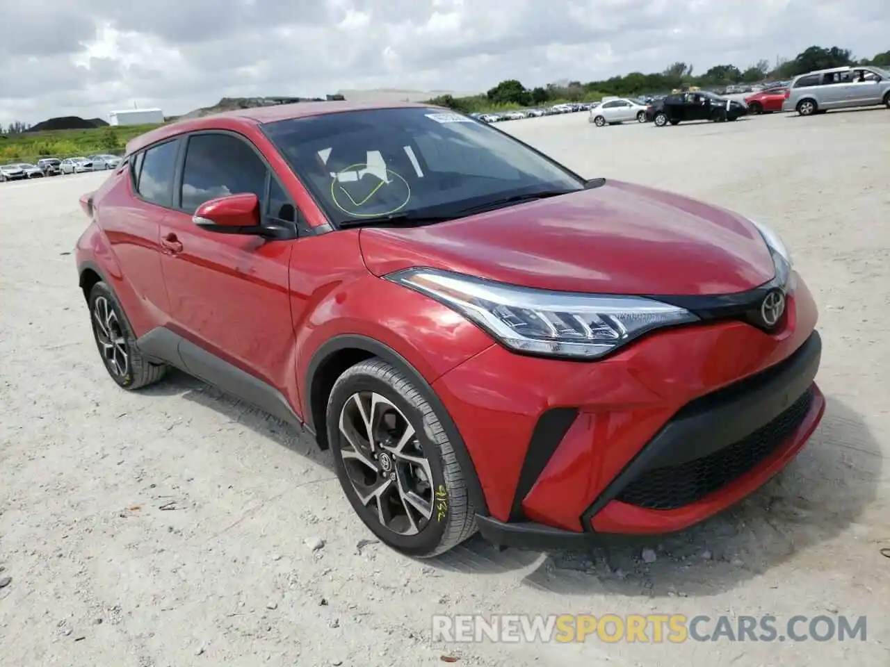 1 Photograph of a damaged car NMTKHMBX8MR124425 TOYOTA C-HR 2021