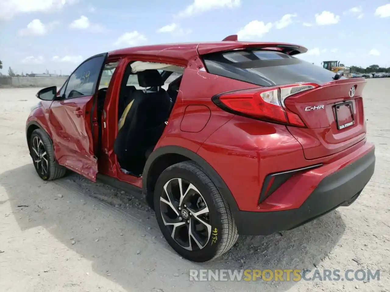 3 Photograph of a damaged car NMTKHMBX8MR124425 TOYOTA C-HR 2021