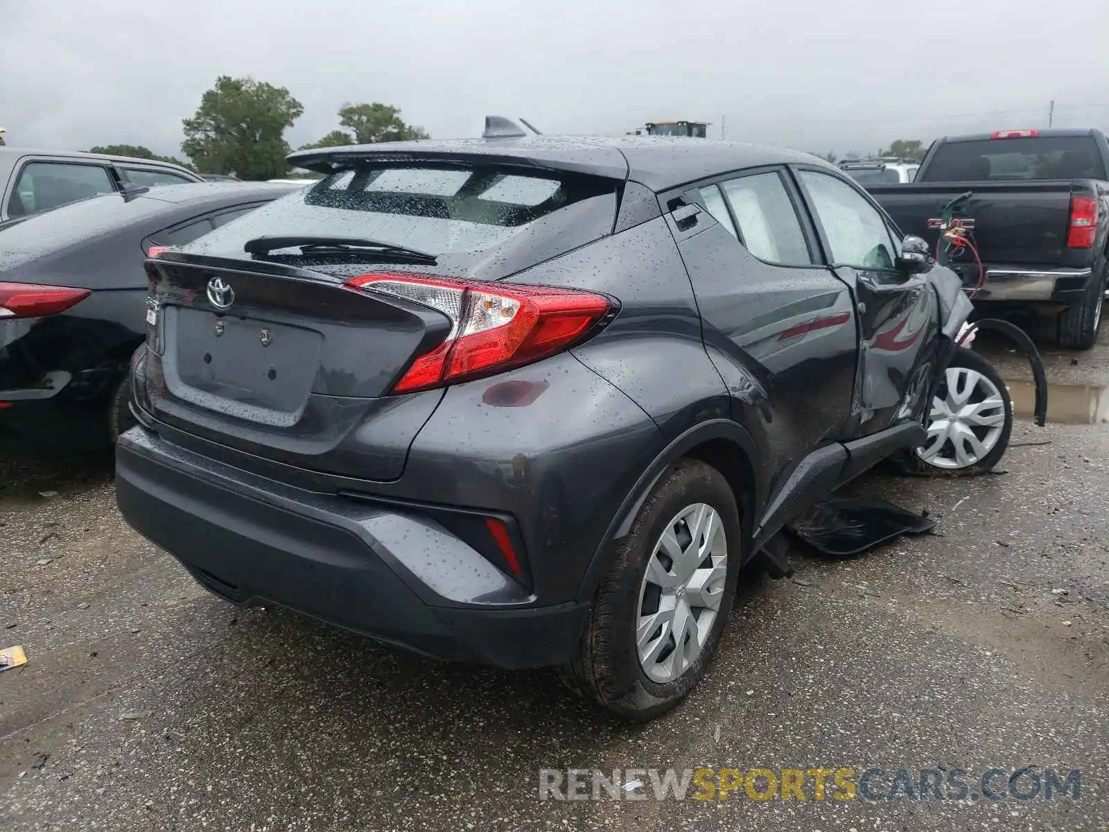 4 Photograph of a damaged car NMTKHMBX8MR125770 TOYOTA C-HR 2021