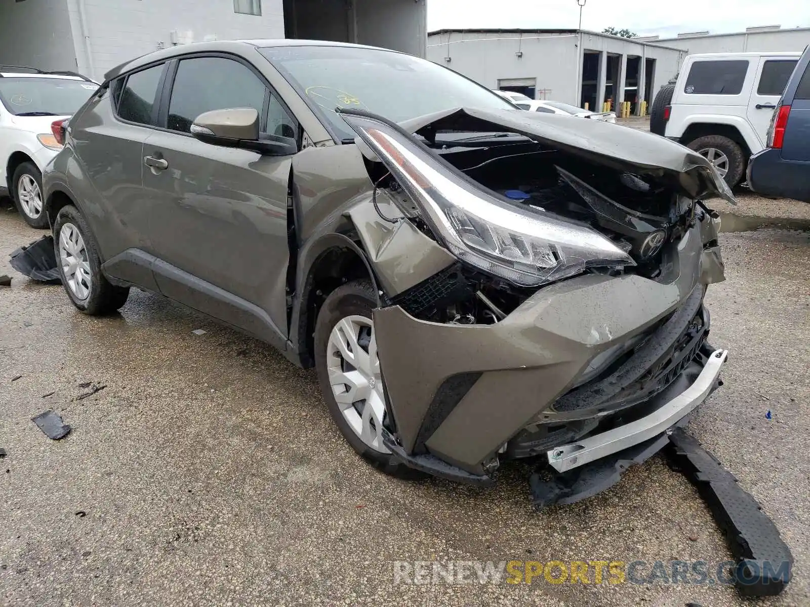 1 Photograph of a damaged car NMTKHMBX8MR127101 TOYOTA C-HR 2021