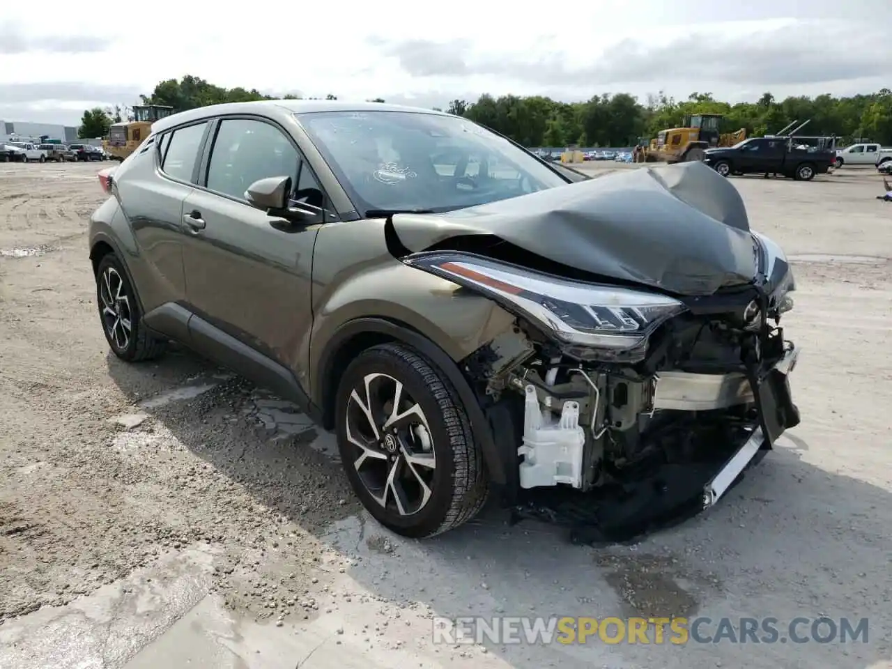 1 Photograph of a damaged car NMTKHMBX8MR127924 TOYOTA C-HR 2021