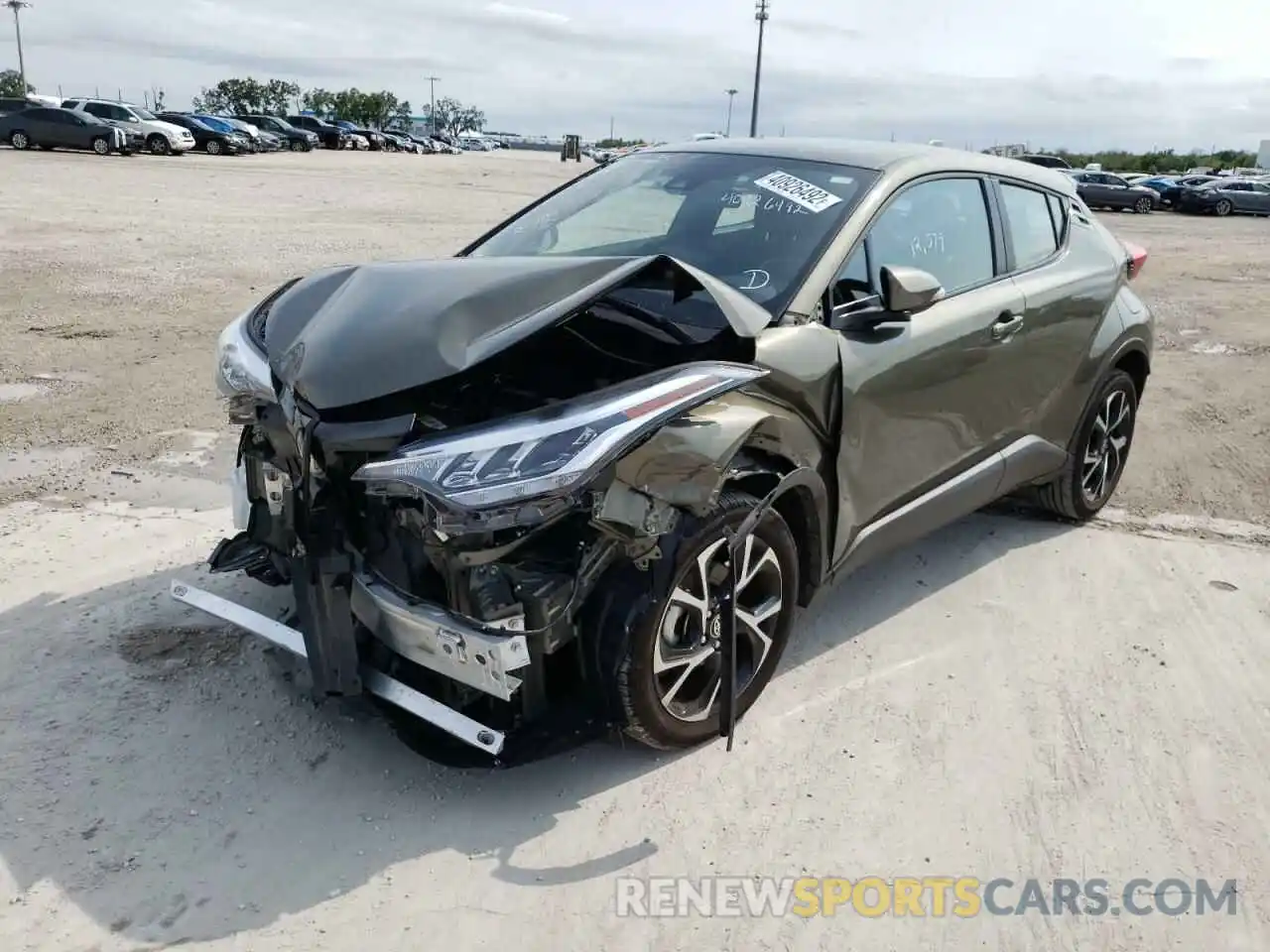 2 Photograph of a damaged car NMTKHMBX8MR127924 TOYOTA C-HR 2021