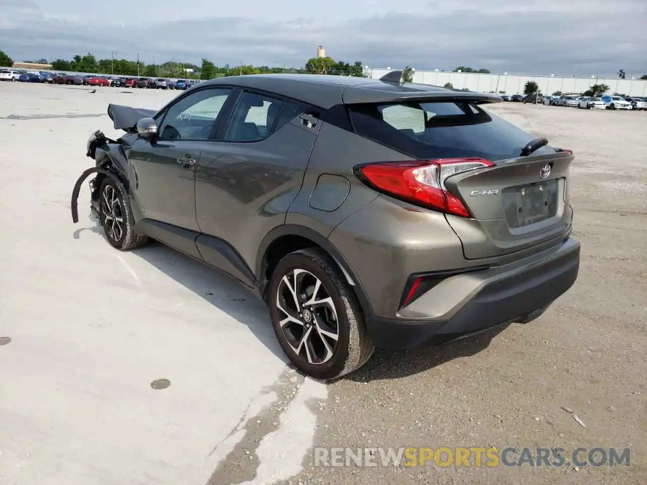 3 Photograph of a damaged car NMTKHMBX8MR127924 TOYOTA C-HR 2021