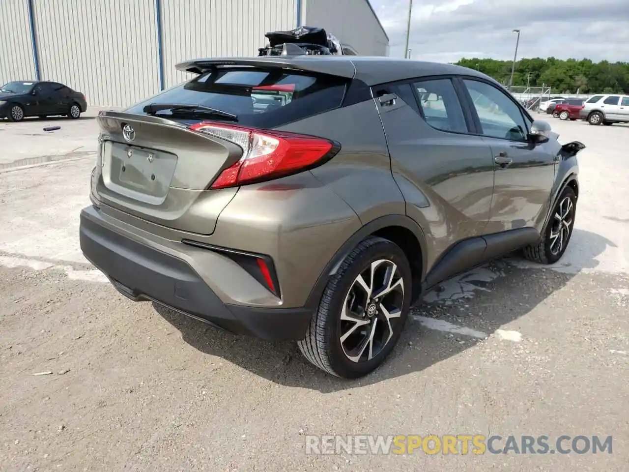 4 Photograph of a damaged car NMTKHMBX8MR127924 TOYOTA C-HR 2021