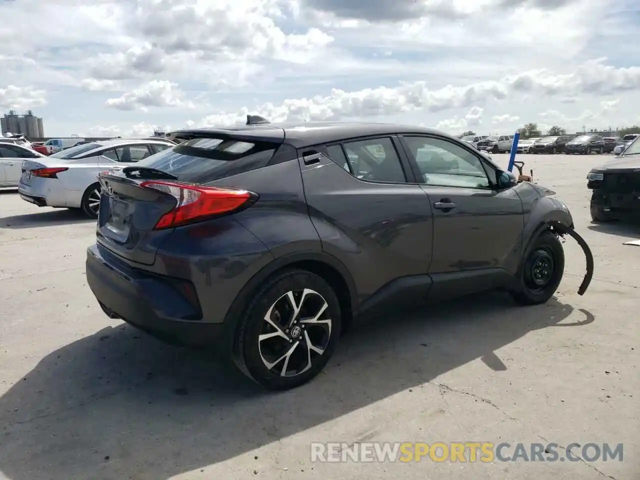 3 Photograph of a damaged car NMTKHMBX8MR130709 TOYOTA C-HR 2021