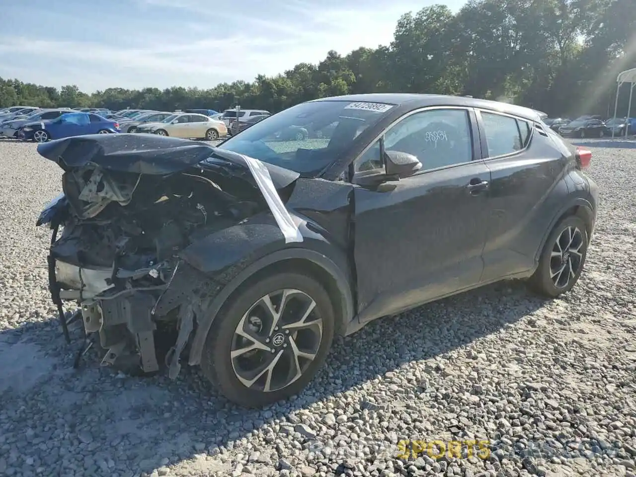 2 Photograph of a damaged car NMTKHMBX8MR131083 TOYOTA C-HR 2021